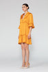Cyrus3/4 Sleeve Mini Dress With Frill Detail
